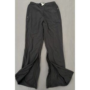 Nike Golf Pants Womens Medium 8-10 Black Stretch Flat Front Solid Straight Leg